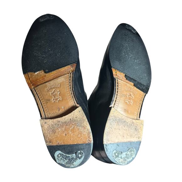 Mezlan Berlin Black Leather Lace Up Boots - Size 9 W - Picture 7 of 14